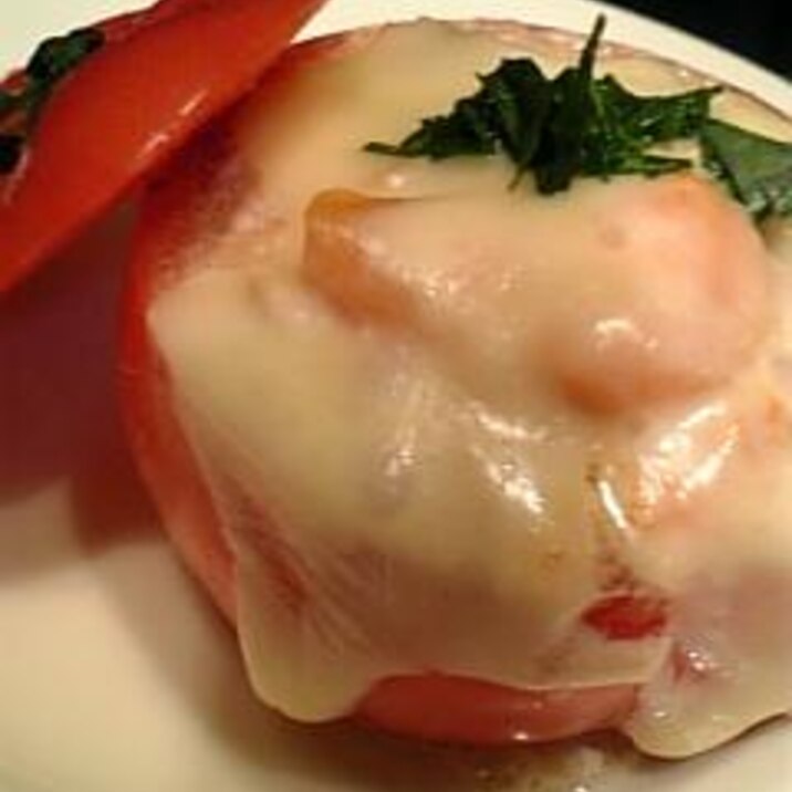 レンジで簡単 おしゃれな熱々スタッフドトマト レシピ 作り方 By オクハマモ 楽天レシピ レンジで簡単 おしゃれな熱々スタッフドトマト レシピ 作り方 By オクハマモ 楽天レシピ